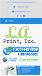 Mobile Screenshot of laprintinc.com